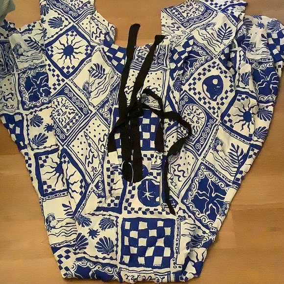 NWT UO Ecote Janet Strappy Back Midi Dress - Picture 9 of 15